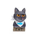 Eat Cat Sign Feline Feast