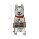 Husky With Sign Scout