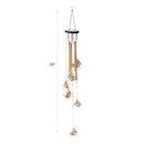 28" Round Windchime With Butterfly