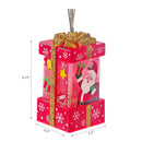 Led Santa In Present Decor