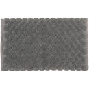 Handwoven Pompom Bath Mat (Gray) (20 X 32)