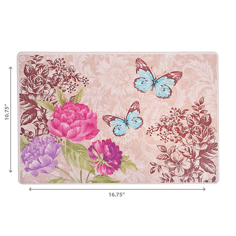 Plastic Placemat Botanical Gardens - Set of 12