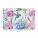 Plastic Placemat Hummingbird - Set of 12
