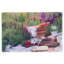 Plastic Placemat Picnic At A Lavender Field - Set of 12