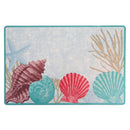 Plastic Placemat Seashells By The Seashore - Set of 12