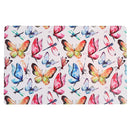 Plastic Placemat Watercolor Butterfly - Set of 12