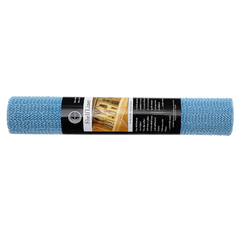 Anti Slip Pvc Mat (Blue) (12"  X  60") - Set of 6
