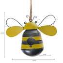 Metal Bee Birdhouse