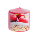 2.75" X 3" Scented Pillar (Apple Crumble) - Set of 4