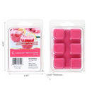 6Pk Scented Wax Melts Watermelon Lemonade - Set of 4