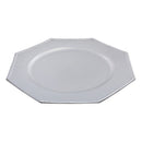 Charger Plate (Octagon) (Silver) (13") - Set of 6