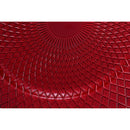 Charger Plate (Dotted Diamond) (Red) (13") - Set of 6
