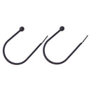 Metal Curtain Holdback Set Sphere Black Copper