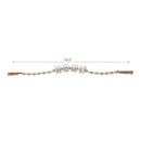 Beaded Garland With Block Sign Home - Set of 2
