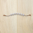 Beaded Garland With Block Sign Blessed - Set of 2