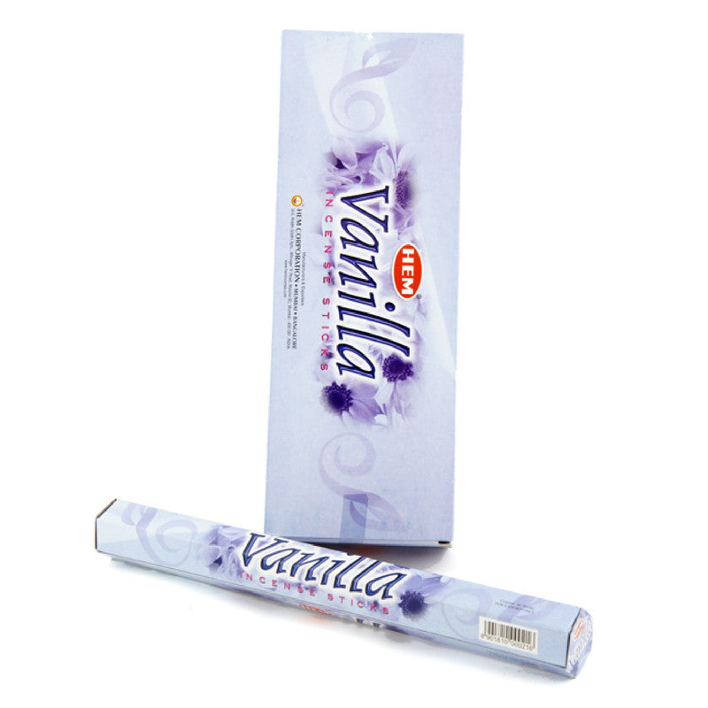 Hem Incense (20 Stick) - Vanilla - Set of 6