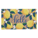 Coir Door Mat Hello Lemon