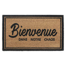Coir Door Mat Bienvenue Dans Notre Chaos