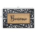 Rubber & Coir Mat Bienvenue