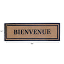Coir Door Mat Bienvenue 16 X 48