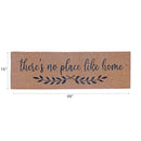 Coir Door Mat There'S No Place Like Home 16 X 48