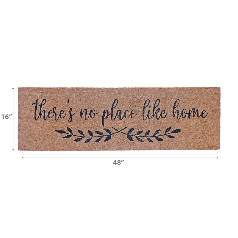 Coir Door Mat There'S No Place Like Home 16 X 48