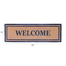 Coir Door Mat Welcome 16 X 48
