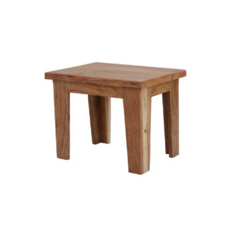 Acacia Wood Foot Stool