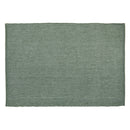 Chambray Ribbed Placemat (Mint Green) - Set of 12
