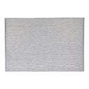 Chambray Ribbed Placemat (Light Gray) - Set of 12