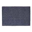 Chambray Ribbed Placemat (Navy Blue) - Set of 12