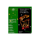 50 Lt Mini Bulb Indoor Window Silhouette (Reindeer)