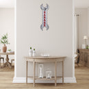 Metal Sign Garage Wrench