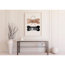 Mdf Bone Shaped Plaque Welcome To Our Home  - Set of 2