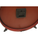 Vintage Wood And Metal Table Clock