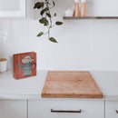 Wood Block With Galvanized Watering Can Be True To Yourself