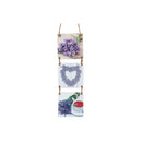 3 Pc Hanging Wood Lavender Plaque
