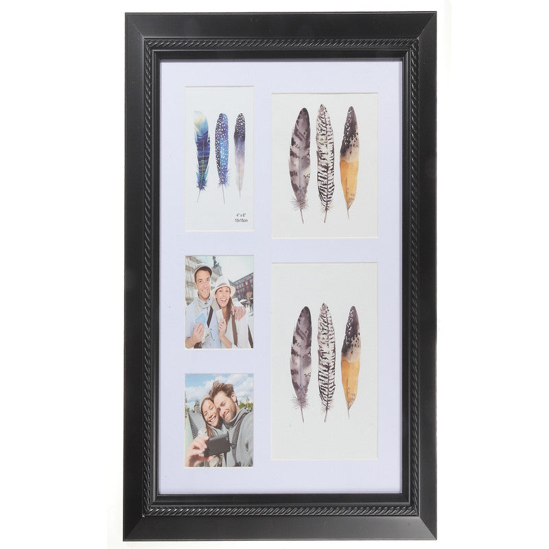 Arcadian Black Photo Frame (5 - Asstd Openings)