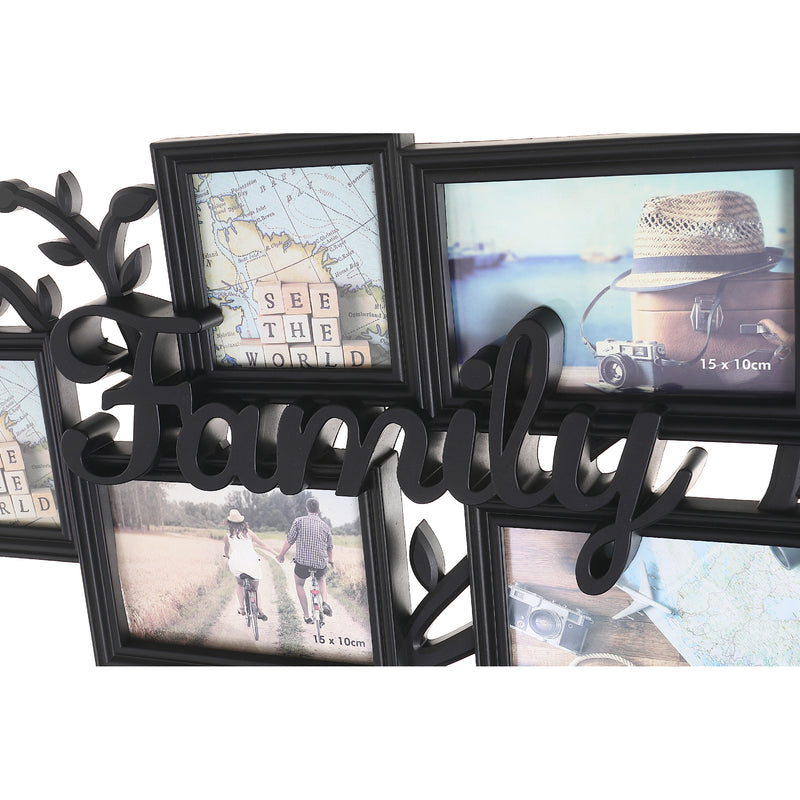 Black Collage Frame - Family (Asstd 6 Opening)