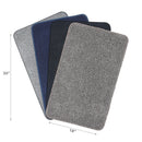 Nature Solid Tufted Floor Mat Asstd 18 X 30 - Set of 4