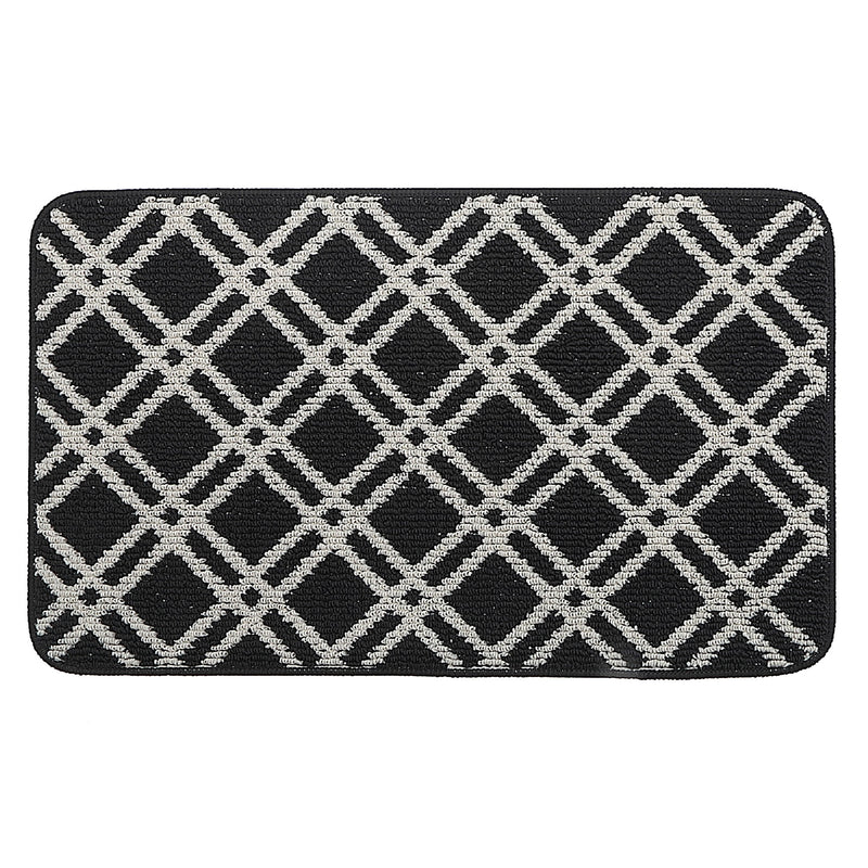Diamond Tufted Floor Mat Asstd 3' X 4' - Set of 4