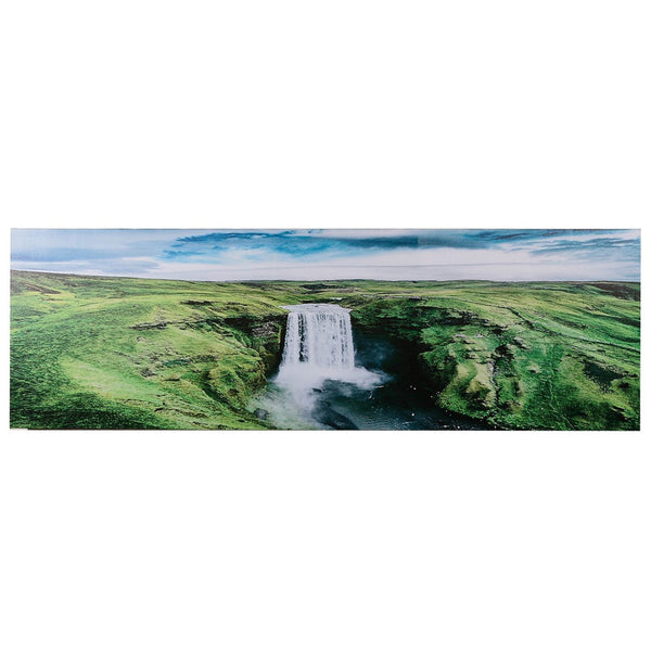 Canvas Wall Art (Hidden Waterfall) (18 X 55)