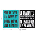 Canvas Wall Sign Reve Asstd - Set of 2