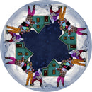 Polyester Digital Print Tablecloth (Washboard Mummer) (60 Dia)