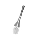 Dolomite Toilet Holder And Brush (White)