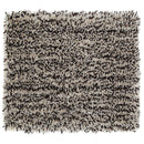 Microfibre Shaggy Bath Mat (Brown/Beige) (20 X 32)