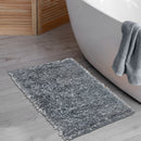 Cotton Loom Bath Mat Gray 20X32