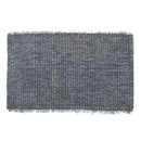 Cotton Loom Bath Mat Gray 20X32