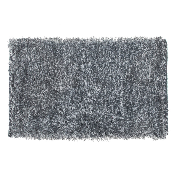 Cotton Loom Bath Mat Gray 20X32