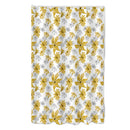 14Pc Set Peva S. Curtain + 12 Hooks + Bathmat (Honey Mustard)